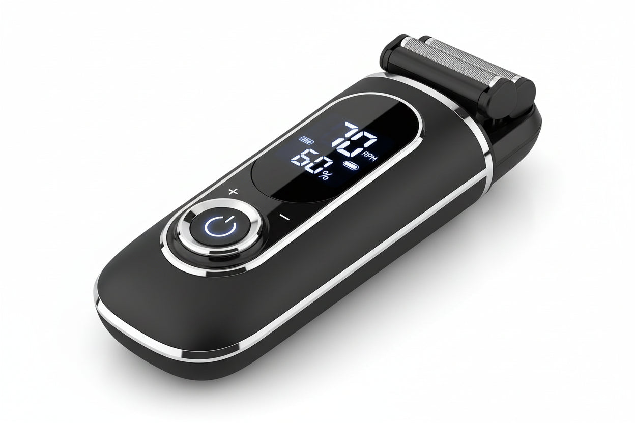 2-in-1 Electric Foil and Bald Shaver for Men