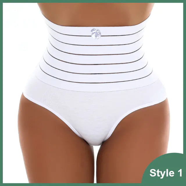High Waist Postpartum Body Shaper Panties Plus Size